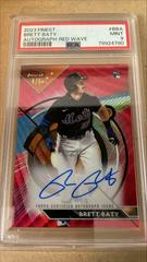 Brett Baty [Red Wave] #FA-BBA Baseball Cards 2023 Topps Finest Autographs Prices