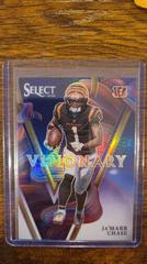 Ja'Marr Chase #VIS-1 Football Cards 2022 Panini Select Visionary Prices