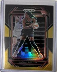 Aliyah Boston [Black Gold] #133 Basketball Cards 2023 Panini Prizm WNBA Prices