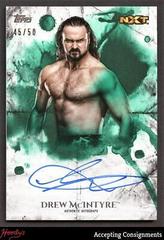 Drew McIntyre [Green] Wrestling Cards 2018 Topps WWE Undisputed Autographs Prices