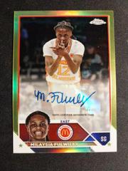 Milaysia Fulwiley [Yellow] #CA-MF Basketball Cards 2023 Topps Chrome McDonald's All American Autographs Prices