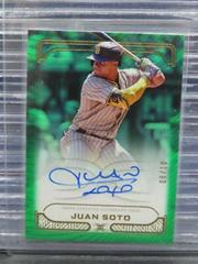 Juan Soto [Green] #DIA-JS Baseball Cards 2023 Topps Definitive Defining Images Autograph Collection Prices