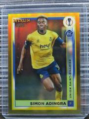 Simon Adingra [Gold] #141 Soccer Cards 2022 Topps Merlin Chrome UEFA Club Competitions Prices