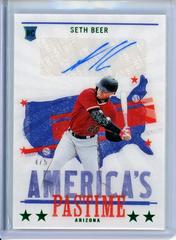 Seth Beer [Green] #AP-SB Baseball Cards 2022 Panini Chronicles America's Pastime Autographs Prices
