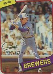 Paul Molitor Baseball Cards 1980 Topps Prices