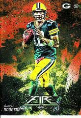 Aaron Rodgers #74 Football Cards 2014 Topps Fire Prices