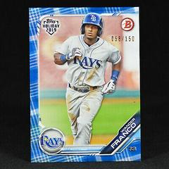 Wander Franco [Blue Festive] Baseball Cards 2019 Topps Holiday Bowman Prices