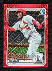 Elehuris Montero [Red Refractor Mega Box Mojo] #BCP-171 Baseball Cards 2020 Bowman Chrome Prospects Prices
