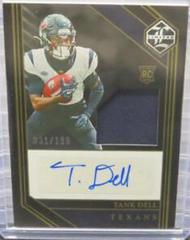 Tank Dell [Rookie Patch Autograph] #135 Football Cards 2023 Panini Limited Prices
