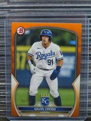 Gavin Cross [Orange] Baseball Cards 2023 Bowman Paper Prospects Prices