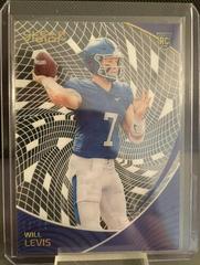 Will Levis [Blue] #3 Football Cards 2023 Panini Chronicles Draft Picks Clear Vision Prices