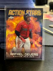 Rafael Devers [Gold] #ASC-14 Baseball Cards 2023 Topps Chrome Update Action Stars Prices