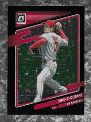 Shohei Ohtani [Black] Baseball Cards 2021 Panini Donruss Optic Prices