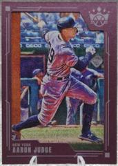 Aaron Judge [Plum Frame] #115 Baseball Cards 2022 Panini Diamond Kings Prices