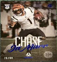 Ja'Marr Chase [Blue] #212 Football Cards 2021 Panini Chronicles Luminance Prices