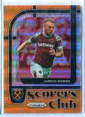 Jarrod Bowen [Orange] Soccer Cards 2022 Panini Prizm Premier League Scorers Club Prices