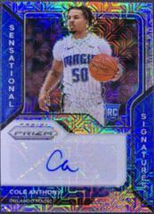 Cole Anthony [Mojo Prizm] Basketball Cards 2020 Panini Prizm Sensational Signatures Prices
