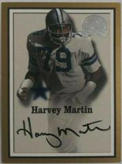 Harvey Martin [Autograph] Football Cards 2000 Fleer Greats of the Game Autographs Prices