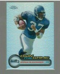 Shaun Alexander [Refractor] Football Cards 2002 Topps Chrome Own the Game Prices