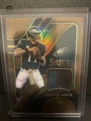 Carson Wentz [Copper Prizm] Football Cards 2020 Panini Select Swatches Prices