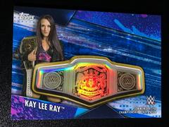 Kay Lee Ray [Blue] Wrestling Cards 2020 Topps WWE Women's Division Championship Plate Patch Prices