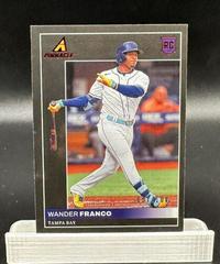 Wander Franco [Red] Baseball Cards 2022 Panini Chronicles Pinnacle Prices