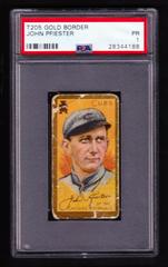 John Pfiester Baseball Cards 1911 T205 Gold Border Prices