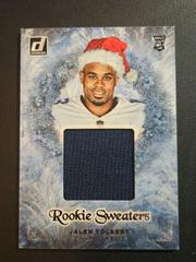 Jalen Tolbert #RHS-31 Football Cards 2022 Panini Donruss Rookie Holiday Sweater Prices