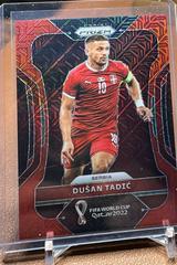 Dusan Tadic [Red Mojo] Soccer Cards 2022 Panini Prizm World Cup Prices