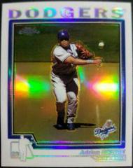 Adrian Beltre [Refractor] #105 Baseball Cards 2004 Topps Chrome Prices