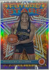 Mikaylah Williams #FS-12 Basketball Cards 2023 Topps Chrome McDonald's All American Future Stars Prices