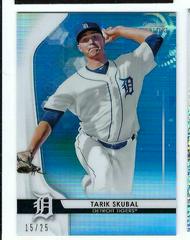 Tarik Skubal [Blue Refractor] #BPR-44 Baseball Cards 2020 Bowman Sterling Prices