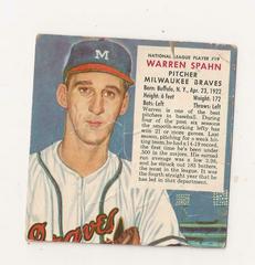 Warren Spahn #19 Baseball Cards 1953 Red Man Tobacco Prices