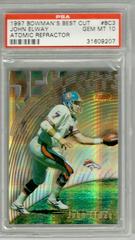 John Elway [Atomic Refractor] #BC3 Football Cards 1997 Bowman's Best Cut Prices