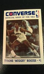 Tyrone Bogues Basketball Cards 1989 Converse Prices