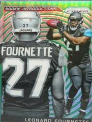 Leonard Fournette [Green Prizm] #16 Football Cards 2017 Panini Prizm Rookie Introductions Prices