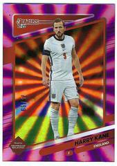 Harry Kane [Purple Laser] Soccer Cards 2021 Panini Donruss Road to Qatar Prices