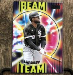 Luis Robert [Black] #BT-23 Baseball Cards 2022 Stadium Club Beam Team Prices