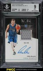 Luka Doncic [Patch Autograph] #343 Basketball Cards 2018 Panini Noir Prices
