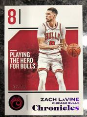 Zach LaVine [Purple] #100 Basketball Cards 2018 Panini Chronicles Prices