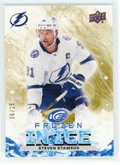 Steven Stamkos [Gold] #FI-50 Hockey Cards 2021 Upper Deck Ice Frozen In Prices