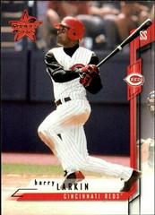 Barry Larkin #73 Baseball Cards 2001 Leaf Rookies & Stars Prices