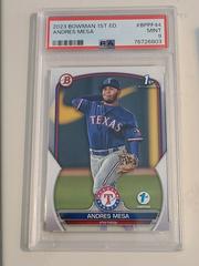 Andres Mesa Baseball Cards 2023 Bowman 1st Edition Prices