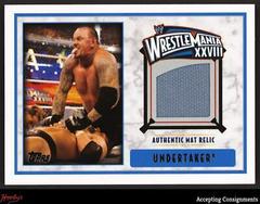 Undertaker Wrestling Cards 2012 Topps WWE WrestleMania XXVIII Mat Relics Prices