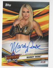 Mandy Rose Wrestling Cards 2019 Topps WWE SummerSlam Autographs Prices