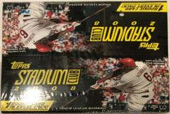 Retail Box Baseball Cards 2008 Stadium Club Prices