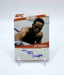 Jon Jones [Red Ink] #FA-JJ Ufc Cards 2009 Topps UFC Round 2 Autographs Prices