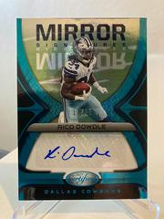 Rico Dowdle [Blue] Football Cards 2021 Panini Certified Mirror Signatures Prices