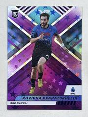 Khvicha Kvaratskhelia [Purple Astro] #118 Soccer Cards 2022 Panini Chronicles Serie A Prices