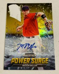 Mason Miller [Autograph Gold Prizm] Baseball Cards 2021 Panini Prizm Draft Picks Power Surge Prices